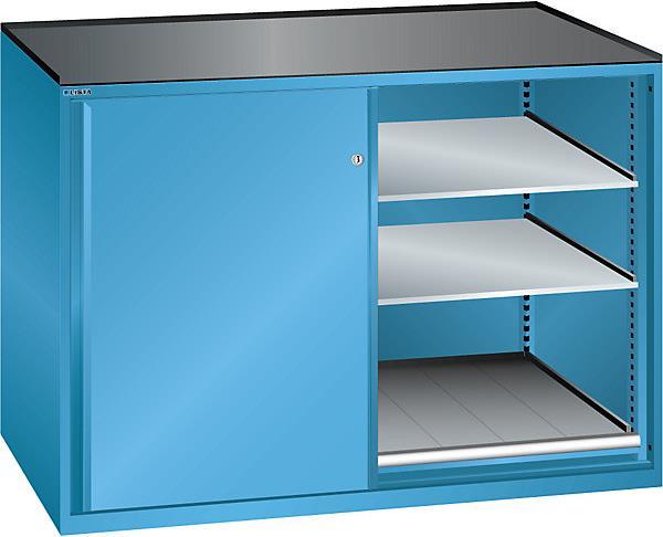 Lista Schiebetürenschrank, Traglast Auszugboden 75 kg (143 cm, 102 cm)