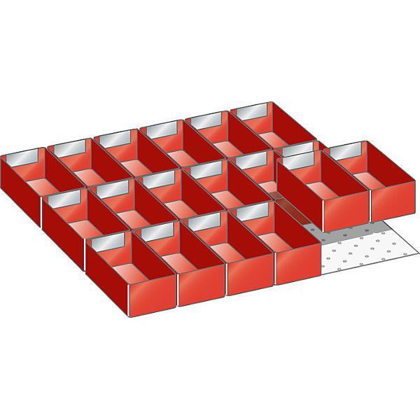 Lista, Lagerbehälter, Schubladeneinteilungs-Set