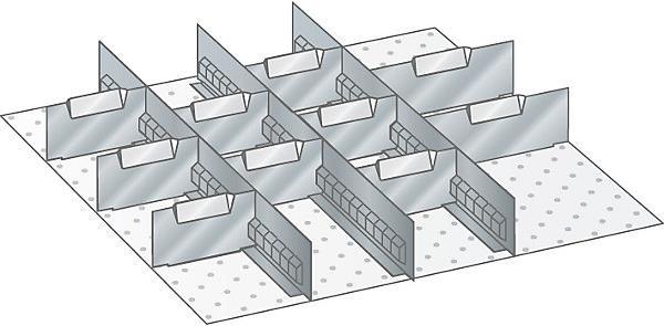 Lista Schubladeneinteilung