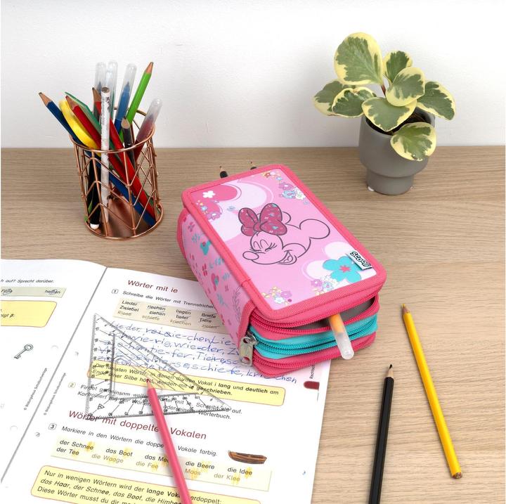 Image du produit Scooli Étui Trippledecker Minnie Mouse Disney, Rempli : Oui