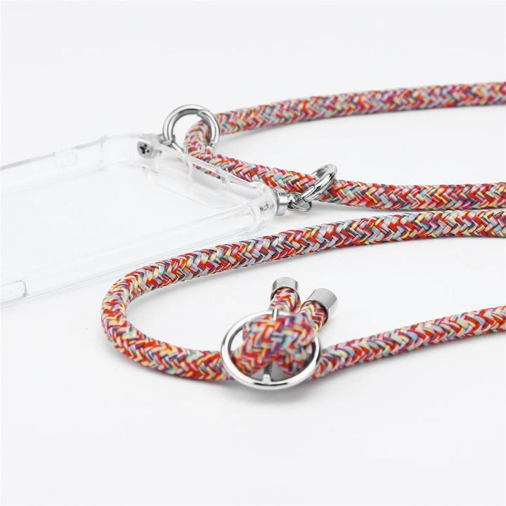 Produktbild Cadorabo TPU Handy Kette SILBER Cover