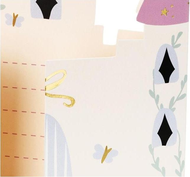 Actual product image Partydeco Geburtstagseinladungen Schloss, 6 Stk. (6 pcs.)