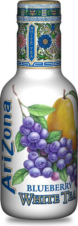 Actual product image AriZona WHITE TEA BLUEBERRY - Iced tea (6 x 50 cl)