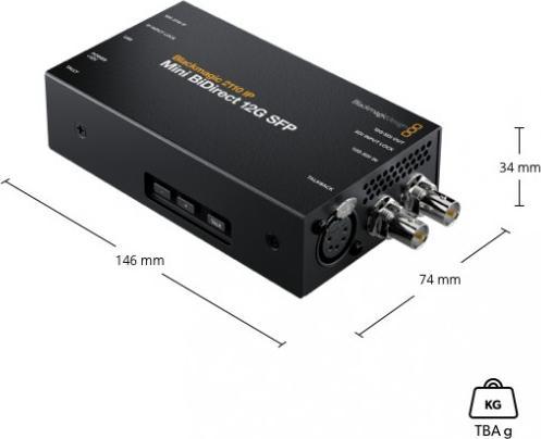 Produktbild Blackmagic 2110 IP Mini BiDirect 12G SFP