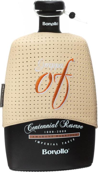 Actual product image Bonollo Grappa OF Amarone Barrique Centennial Imperial Taste