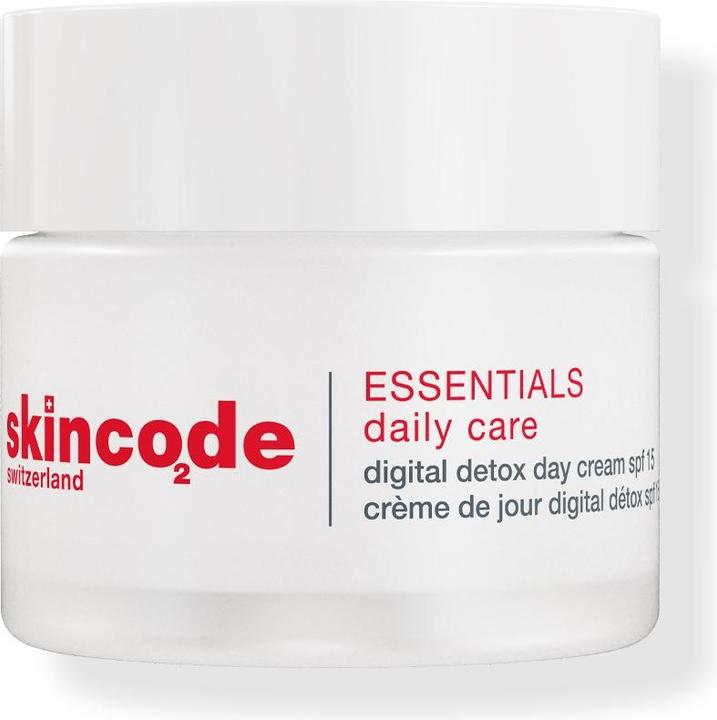 Skincode Essential Daily Care Digital Detox Day Cream SPF 15 + blue light protection (50 ml, Tagescreme, SPF 15)