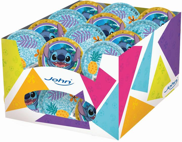 Simba John Glitzer Bounce Ball Disney Stitch 10cm sortiert