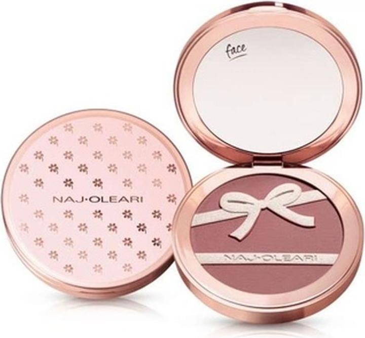 Naj Oleari Illuminierender Lidschatten 2 In 1 Nr.01 Silber-Mauve (01 Malva Argentato)