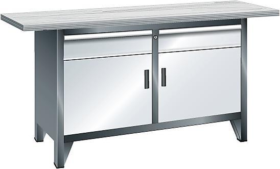 Image du produit Lista Établi système, largeur 1500 mm (150 cm, 70 cm)