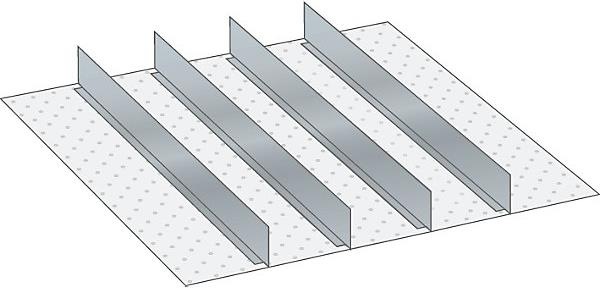 Actual product image Lista Drawer partitioning material set