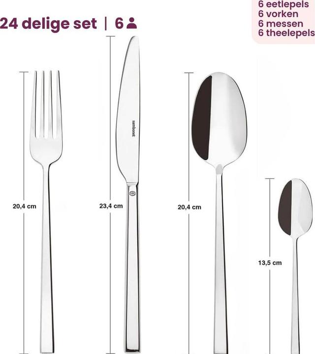 Immagine prodotto Sambonet Rock (24 pz., Set di posate)