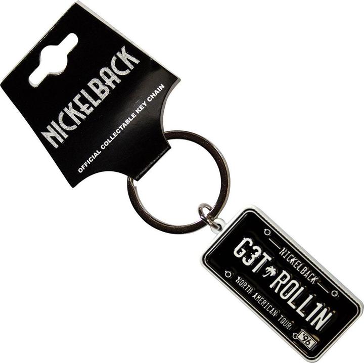 Nickelback License Plate Schlüsselanhänger