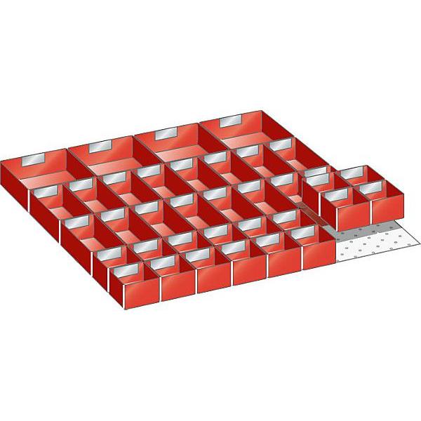 Lista, Lagerbehälter, Schubladeneinteilungsmaterial-Set