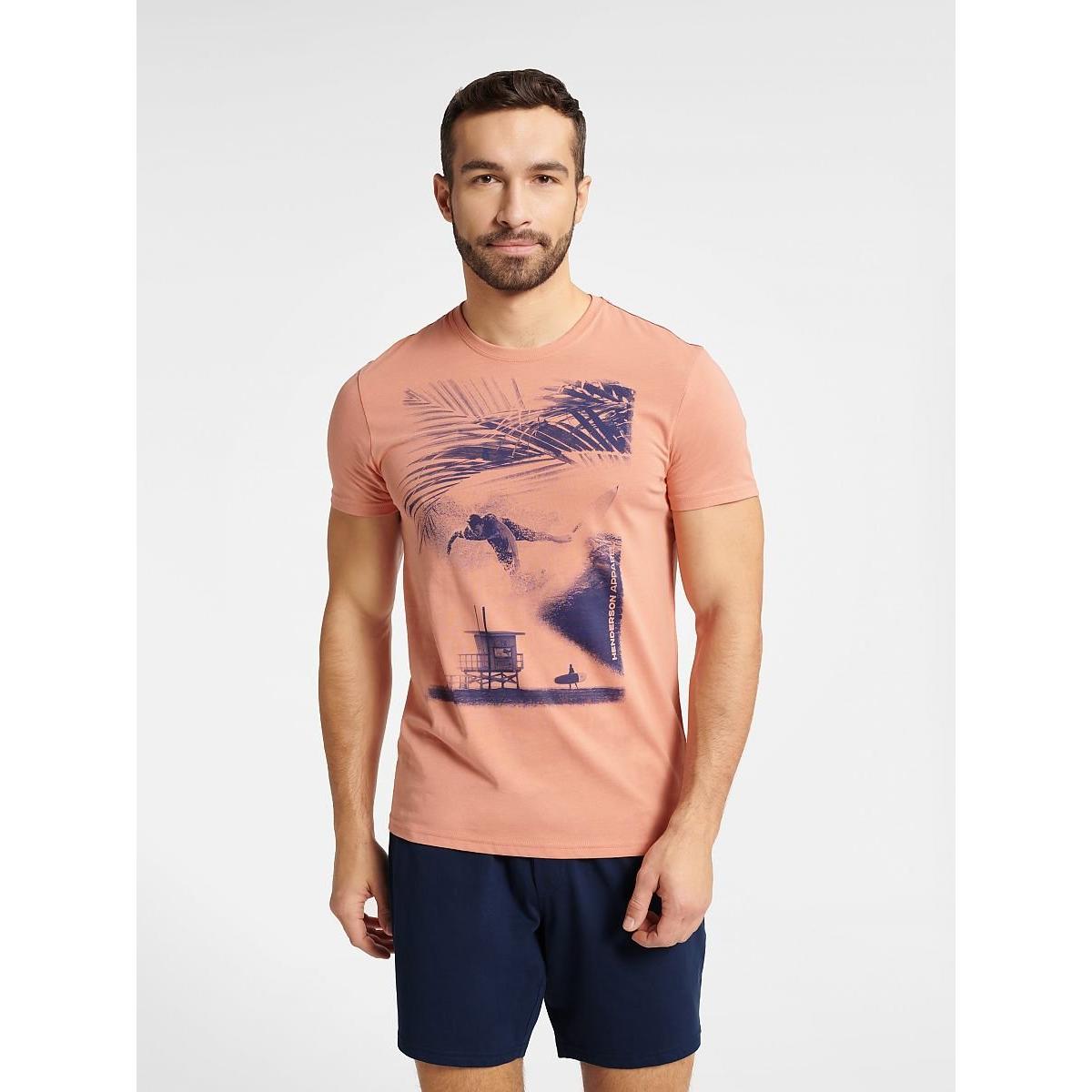 Henderson, Herren, Pyjama, Pyjama, Rosa, (L)
