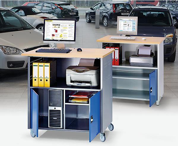 Produktbild RAU PC-Tisch (110 x 80 x 110 cm)