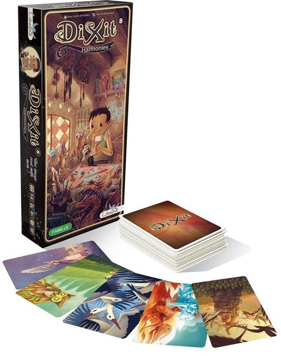 Productafbeelding Libellud Dixit Harmonies Uitbreiding - Vernieuwen (Duits, Engels, Frans, Italiaans, 3 - 6 Spelers)