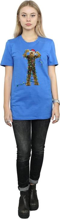 Produktbild Star Wars Chewbacca Christmas Lights TShirt (3XL)