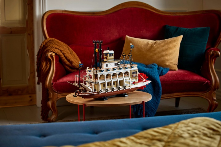 Actual product image LEGO Flussraddampfer (21356, LEGO Ideas, LEGO Rare Sets)