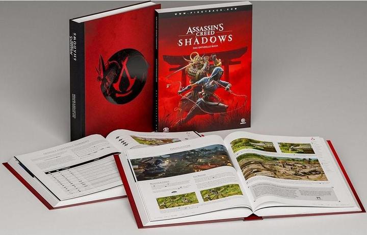 Actual product image AC Shadows Solution Manual CE The Official Book, Collectors Edition - Hardcover