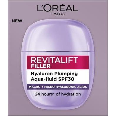 L'Oréal Paris, Gezichtsserum, L'Oreal Revitalift Filler Light Moisturizing Cream Spf30 40ml (40 ml)