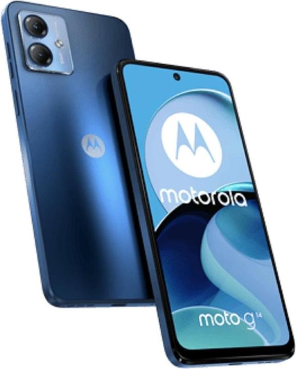 Productafbeelding Motorola Moto G14 EU (256 GB, Hemelsblauw, 6.50", Dubbele SIM, 4G)