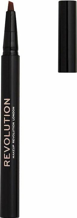 Actual product image Makeup Revolution Bushy Brow Pen (Medium Brown)