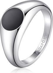 Produktbild Sagapo S'AgapÃµ - Modern steel ring for men Ripple SRP36 - Circuit: 65 mm (65)