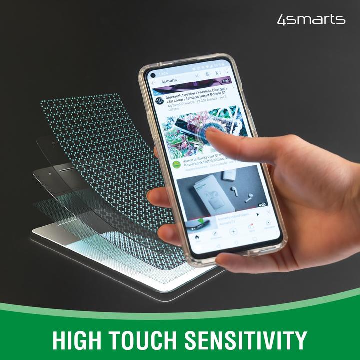 Actual product image 4smarts Second Glass 2.5D iPhone 13 / 13 Pro (1 Piece, Apple iPhone 13)