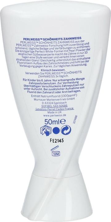 Actual product image Perlweiss Pearl White Beautiful Teeth (50 ml)