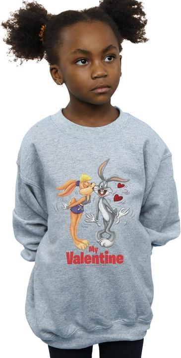 Produktbild Looney Tunes Bugs Bunny And Lola Valentine's Day Sweatshirt Mädchen (128)