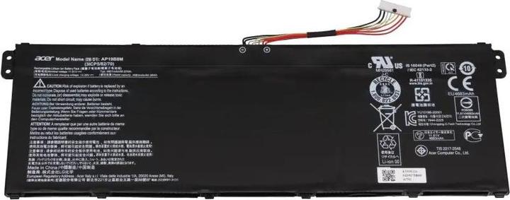 Acer Battery 4820mAh, 56Wh, 3S1P, AP19B8M (3 cubicoli)