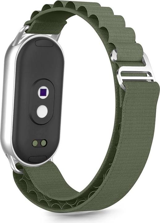 Immagine prodotto Tech-Protect Nylon Pro Strap für Xiaomi Smart Band 8 / 9 / 10 / NFC - Grün (Nylon)