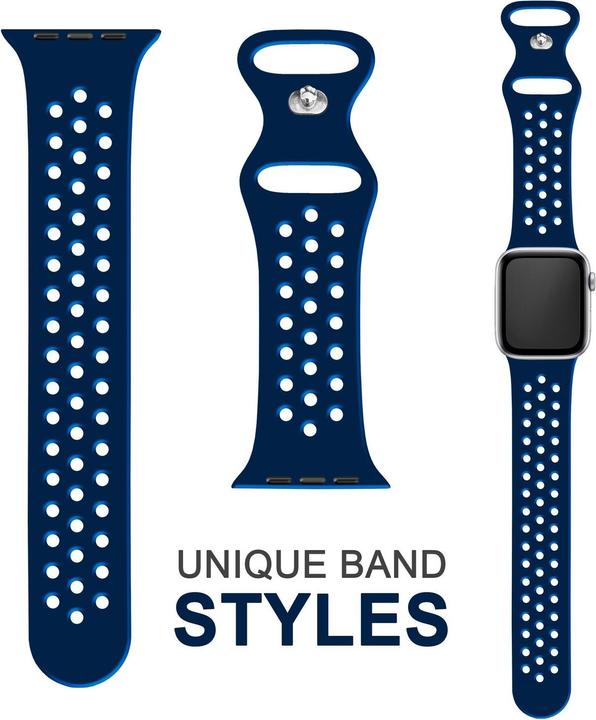 Produktbild Nalia Smartwatch Armband Loch-Optik (Silikon)