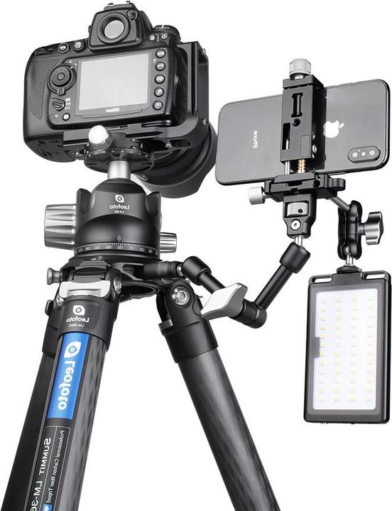 Actual product image Leofoto AM-3 Set (Tripod smartphone holder)