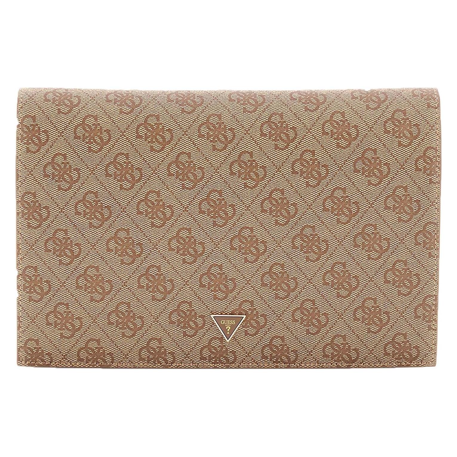 Guess, Damen, Handtasche, Orlina Card Holder, Braun