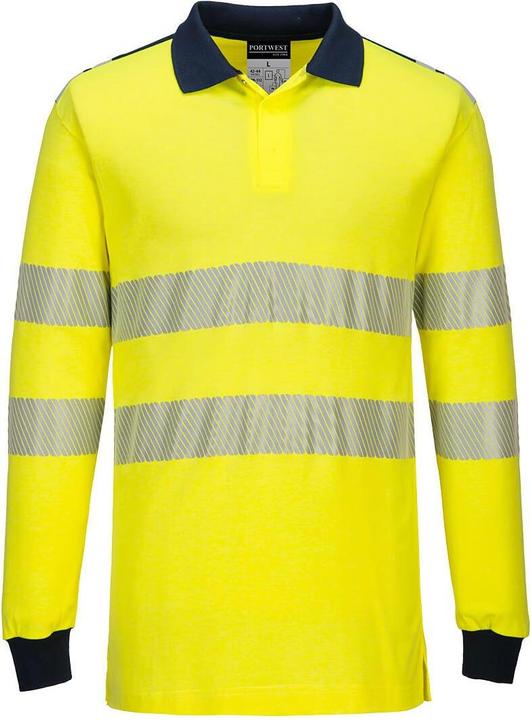 Produktbild Portwest PW3 Poloshirt Signalkleidung Langärmlig (XL)