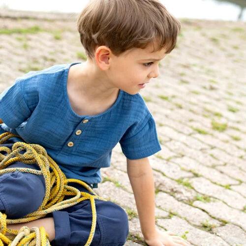 Image du produit Enfant Terrible Shirt Musselin Jeansblue (104)