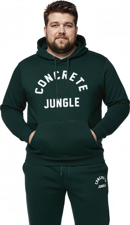 Produktbild Men+ Hoodie, Brustprint, Kängurutaschen (XXL)