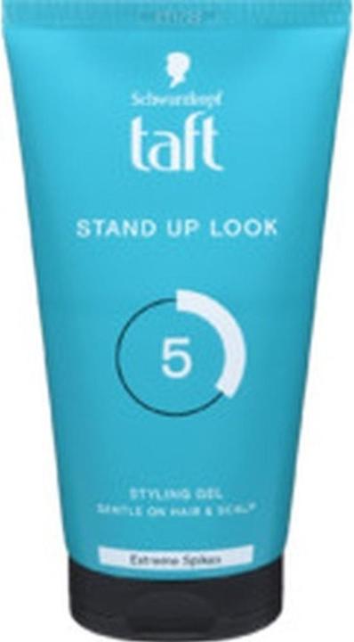Actual product image Schwarzkopf Taft Stand Up Look Hair Styling Gel Extreme Spikes 150ml (Hair gel, 150 ml)