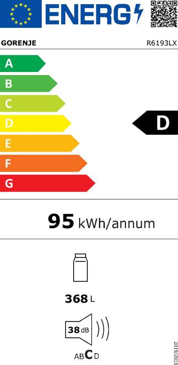 Energy Label Gorenje R 6193 Lx (368 l)