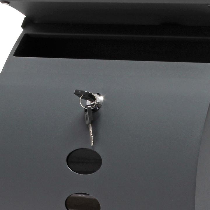 Actual product image Wiltec Design Mailbox V18 Letterbox Postbox Pillar Letter Mail Post Box