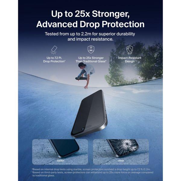 Image du produit Belkin Ultraglass2 Displaschutz (1 pcs, Apple iPhone 17 Pro)