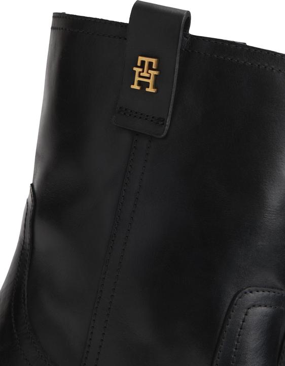 Image du produit Tommy Hilfiger Riding Lthr Mid Boot Block Heel (38)