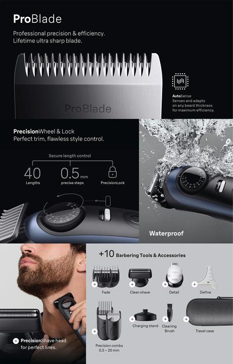Actual product image Braun Beardtrimmer Series 7 (BT7540)