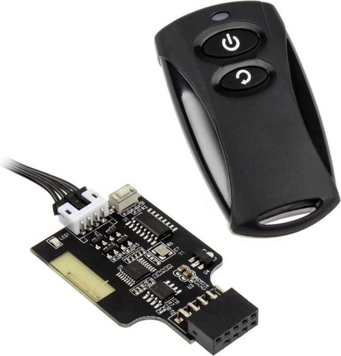 Produktbild Silverstone SST SST-ES02-USB (Gerätespezifische Fernbedienung, Radio Frequency (RF))