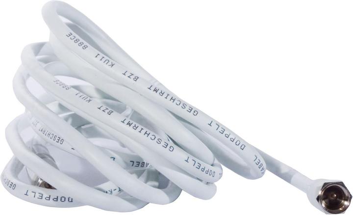 TechniSat CoaxSat 2150, vorkonfektioniert, + 2 F-Stecker (Antennenkabel)