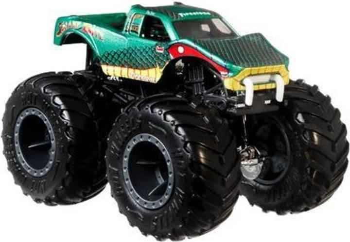 Produktbild Hot Wheels Monster Trucks 2er-Pack Snakebite vs Bigfoot