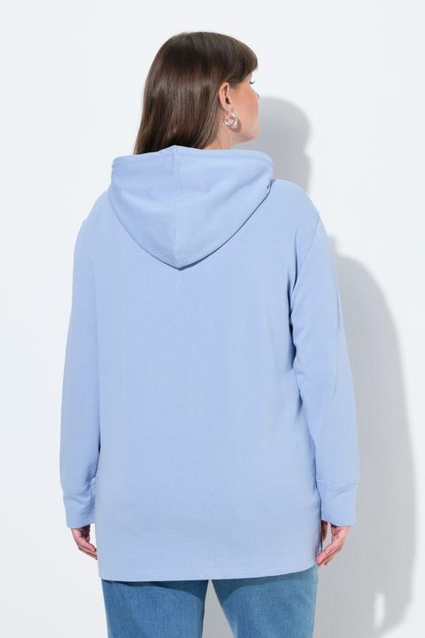 Produktbild Ulla Popken Hoodie, Zierperlen, Kapuze, Langarm (46, 48)