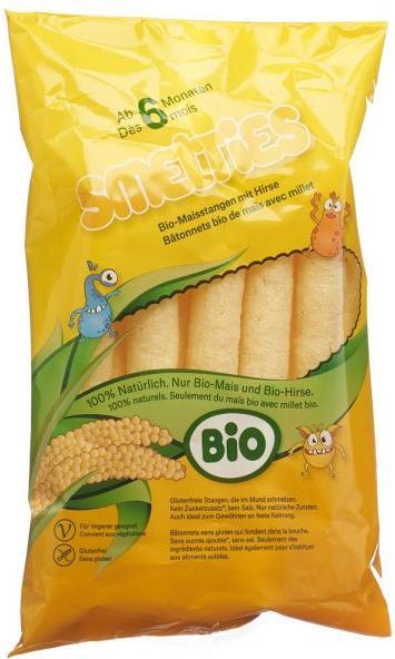 Immagine prodotto Smelties Bastoncini di mais biologici con miglio (30 g)