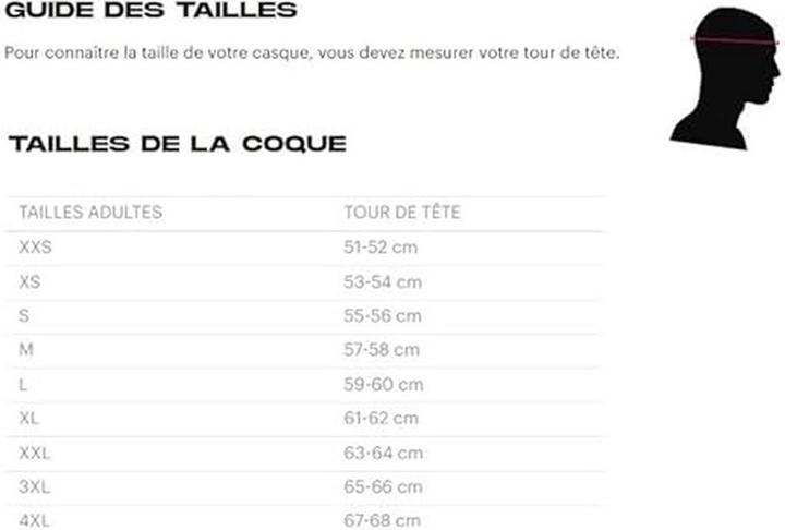 Valori nutrizionali e ingredienti HJC V 31 (57 - 58 cm, M)